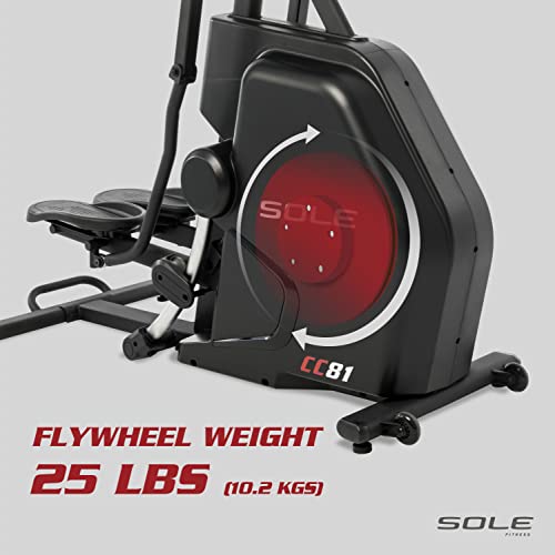 SOLE, CC81 Cardio Climber, Stair Stepper Machine, Stair Climber for