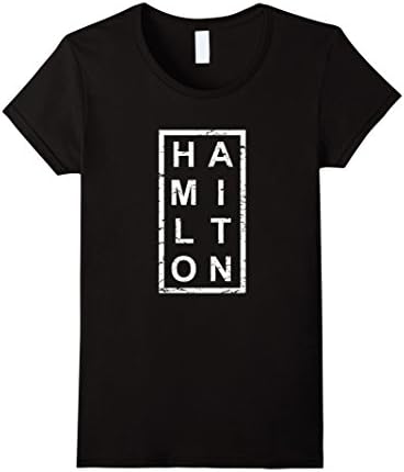 Womens Stylish Hamilton T-Shirt Small Black