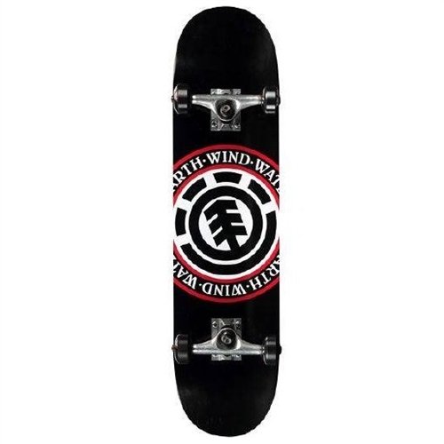 Seal Black Complete Skateboard - 8" X 32"