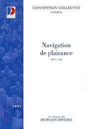 Convention collective nationale, Navigation de plaisance, entreprises relevant de la