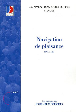 Convention collective nationale, Navigation de plaisance, entreprises relevant de la