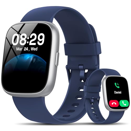 2026 Smartwatch Damen Herren, 1.83" HD Fitness Tracker mit Alexa/Telefonfunktion, 120+Sportmodi Fitnessuhr mit Herzfrequenz/Schlafmonitor/Schrittzähle