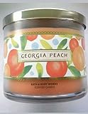 Bath & Body Works Candle 3 Wick 14.5 Ounce Georgia Peach