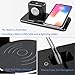 JOYEKY Charger Stand for iWatch Aluminum Alloy Charging Stand for Apple Watch 3 in 1 Fast Wireless Charging Pad Stand for iPhone Xs Max/Xs/XR/X/8/8 Plus APPL Watch Series 4/3/2/1/ AirPods