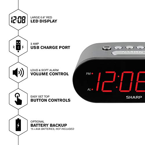SHARP Alarm Clock - Image 3