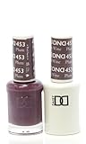 DND *Duo Gel* (Gel & Matching Polish) Fall Set 453 - Plum Wine by DND Gel