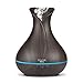 Divine botanics Aromatherapy Humidifier 400 ml Essential Oil Diffuser, for Women Wood Grain Ultrasonic Cool Mist Humidifier - Use for Office Home Baby Yoga Spa Studio
