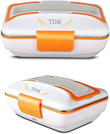 Electric Heating Lunch Box – Bento Meal Warming Container Eggs Steamer with Stainless Steel Food Tray and Full Accessories Set by Global Care Market®