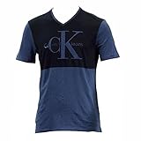 Calvin Klein Men's Vintage Logo Knockout V-Neck Tee