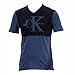 Calvin Klein Men's Vintage Logo Knockout V-Neck Tee
