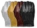 Tough Gloves Men's Ultra Thin Marksman Leather Gloves Size 9 Color Black