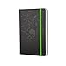 Moleskine Evernote Ruled Smart Notebook, Large, Black, Hard Cover (5.1 X 8.3 Inches)