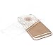 iPhone 6 Case, iPhone 6S Case, JAHOLAN TPU Silicone Gel Soft Clear Case Cover for iPhone 6 6S - White Tribal Mandala