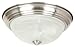 Yosemite Home Decor JK102-13SN Flushmount Series 13-Inch Incandescent, Satin Nickel, 11 Piece