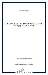 La  gauche et la Seconde Chambre de 1945 à nos jours