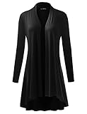 A.F.Y Women's Long Length Long Sleeve Classic Lightweight Cardigan