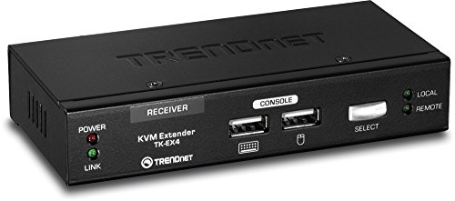 TRENDnet 1080P KVM Console Extension Kit up to 100 Meters (328 ft.), TK-EX4