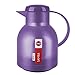 Emsa Samba Quick Press Insulated Server, 34-Ounce Translucent Lavender