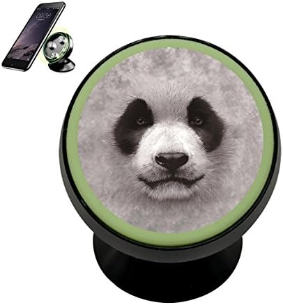 Big Face Panda Magnetic Phone Car Mount Holder Universal 360 Rotation Stand Metal Mobile Phone