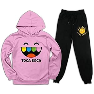 Toca Boca Pullover Hoodies en Joggingbroek Pak voor Kids Mode Sweatshirt Set 2 Stuk Outfit Jongens Meisjes Lange Mouwen