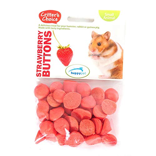 Critter's Choice Strawberry Buttons 40g