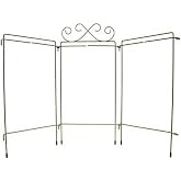 Scroll Tri‑Stand Gray 4x9in &ndash; Decorative Mini Quilt &amp; Fabric Display Stand