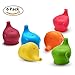 Sippy Lids, Toddler/Babies Spill Proof Silicone Snug Sippy Lids Make Any Cup, Prefert Baby Feeding Gift Sets (6 PACK)