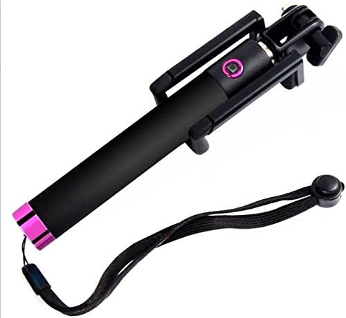 RoseTag Selfie Stick, Rose X Extendable Tripod with Built-in Bluetooth Remote Shutter for iPhone 6/ 6s, Android &amp; iOS Smartphones (Pink)