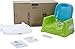 Fisher-Price Healthy Care Booster Seat, Green/Blue, One size