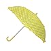 iRain Kids Hook Handle Ruffled Polka Dot Umbrella