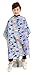 PERFEHAIR Kids Haircut Barber Cape Cover for Hair Cutting,Styling and Shampoo, for Boys - Black Space Printing