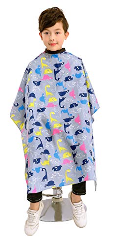 Kids Haircut Barber Cape Cover for Hair Cutting, Styling and Shampoo