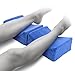 Milliard Memory Foam Leg Pillow, Knee Pillow or Leg Rest – Multi-Use Contour Cushion with Ultra Soft Velour Removable Cover