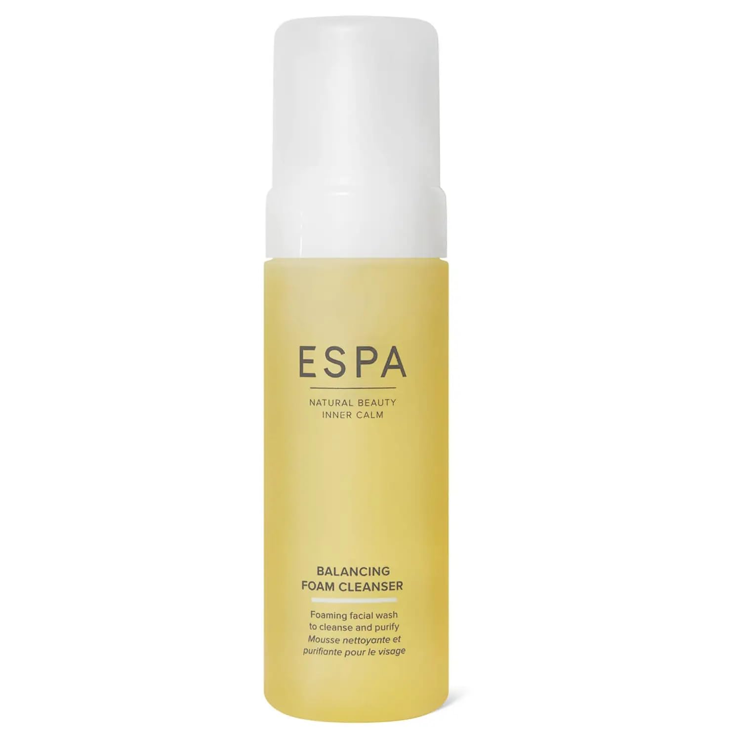 ESPA | Balancing Foam Cleanser 150ml | Foaming Face Wash to Deeply Cleanse | Removes Make-up & Impurities | Coconut, Organic Mandarin & Olive Oil | 100% Natural Fragrance | For Oily & Combination Skin