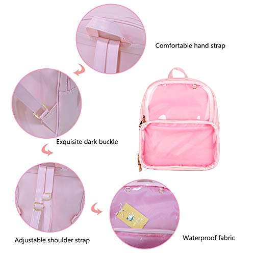 backpack with clear window