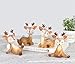 KEYUM Deer Figurines Toys Decor 4.3