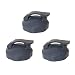 Blendin Replacement Parts, Compatible with Nutribullet 600W and 900W Blender Juicer (3 Flip Top To-Go Lids)