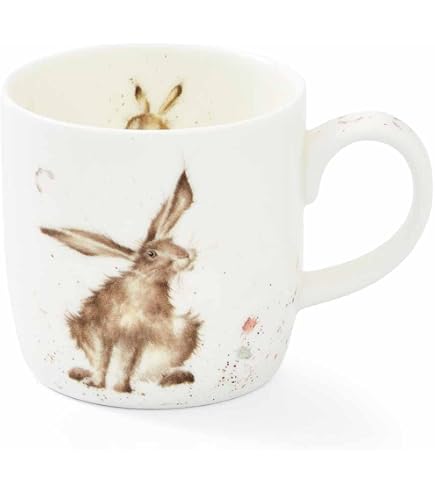 Portmeirion Pomona Lot De 6 Mugs à Café 0.28L - Terre Cuite Multicolore, Fabriqué En Angleterre, Passe Micro-ondes Et Lave-Vaisselle