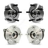 Front Rear Wheel Bearing & Hub Assembly Kit For