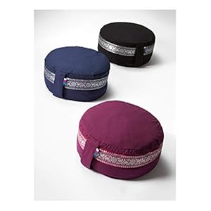 Yogamatters Silver Trim Meditation Cushion