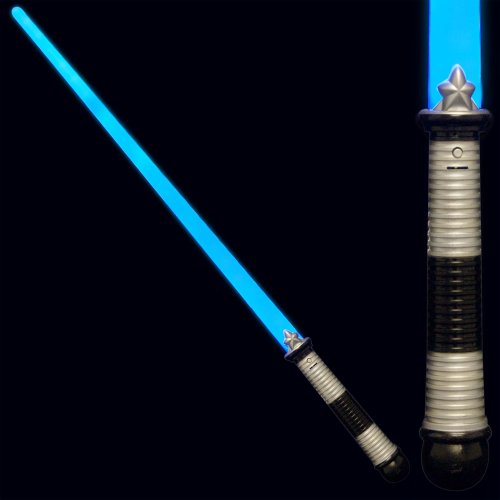 Blue LED Light Up Saber Space Weapon