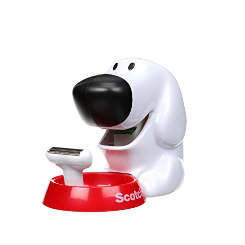 Scotch Dog Tape Dispenser with Scotch Magic Tape, 3/4 x 350 Inches, 1 Roll, 1 Dispenser (C31-DOG) Office Products, Office & School Supplies, Tape, Adhesives & Fasteners, Tape Dispensers, Office Tape Dispensers