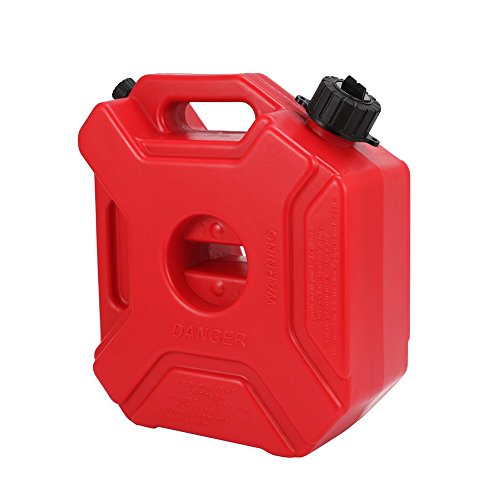 YOUNGFLY Gas Can 1.3 Gallon Portable Fuel Oil Petrol Diesel Storage Gas Tank Emergency Backup for Motorcycle Car SUV ATV with Lock Oil Pack Fuel Cans - Thumbnail 2