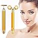 2-IN-1 Beauty Bar 24k Golden Pulse Facial Face Massager, Electric Waterproof 3D Roller and T-Shape Forehead Cheek Neck Eye Nose Massager for Skin Face Lift Tightening Firmingthumb 3