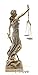 T-Trove Cold Cast Bronze Lady Justice La Justitia Statue Figurine