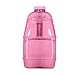 Geo Sports Bottles 1 Gallon BPA Free Reusable Leakproof Wide Mouth Sports Water Jug Bottle with Handle and 48mm Screw Cap (Pink)