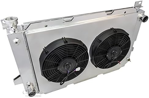 Champion Cooling MC1451-AS Ford Bronco 4 Row Plus Fan and Shroud Combo