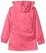 Pink Platinum Girls' Big 3 Tiered Ruffled Trench W/Satin Lining