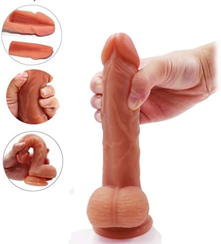 MXYLYM5 Handheld Rotating, Lifelike Huge Size Powerful Big Flexible Medical-Grade (19cm/7.48 Inch) Unique Perfect