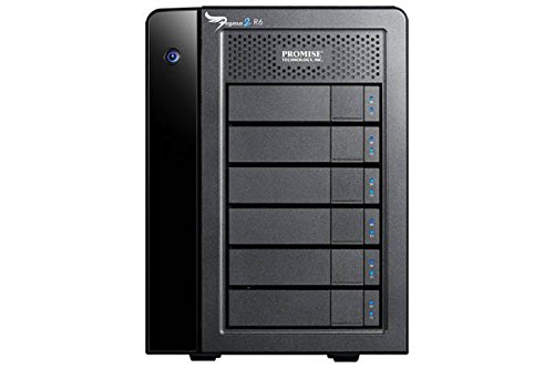 Promise Pegasus2 R6 12TB (6 x 2TB) Thunderbolt 2 RAID Storage P2R6HD12US